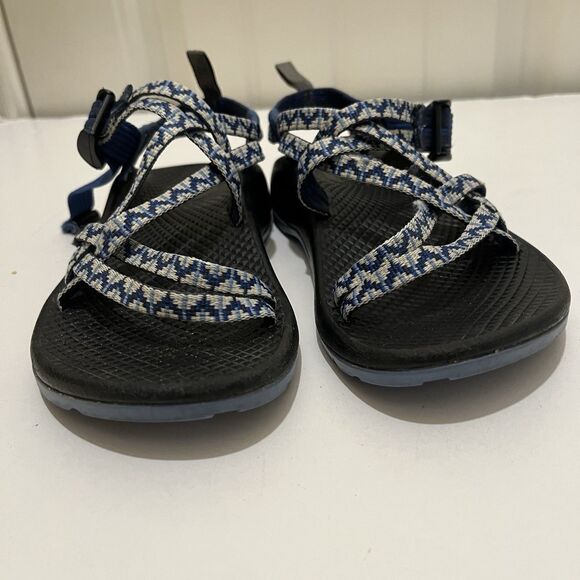 Chaco ZX/1 EcoTread Outdoor Strappy Sandals Blue J180071 Youth Size 2 - Picture 10 of 10